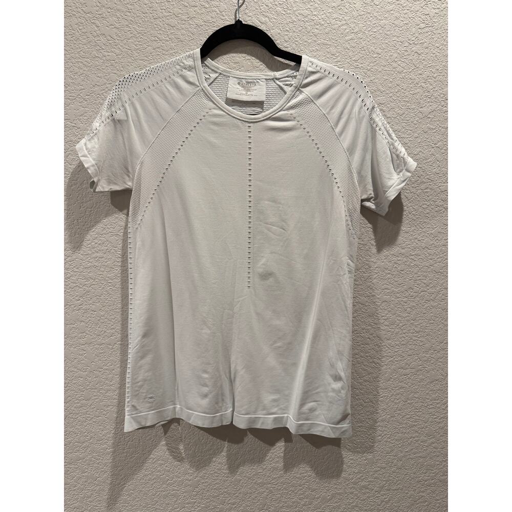 Athleta‎ Foothill Seamless Tee in White Size M